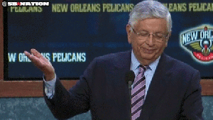 Basking in the boos at the NBA draft.