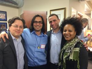 With Morgan Pehme, Ben Max and Christina Greer. 