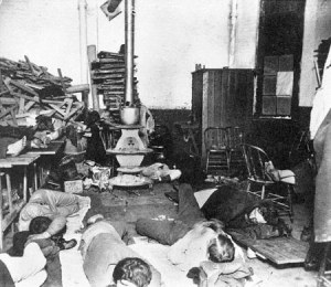 Police lodge conditions. Photo courtesy of Ephemeral New York.