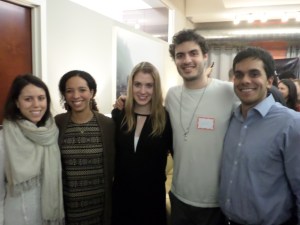 Plenty of family and friends rolled by. 