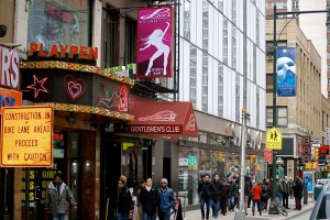 One of the last vestiges of the Old Times Square. 