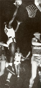 Robinson scoring for UCLA basketball.